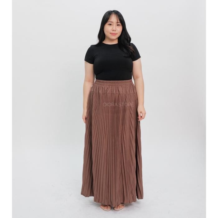 FJPY Diora Rok Plisket Premium Super Jumbo / Rok Premium / Rok Plisket / Rok Super Jumbo /