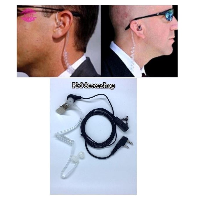 PATON Headset Ht Wln Fbi Tube Spiral Paspampres Wlan Earphone