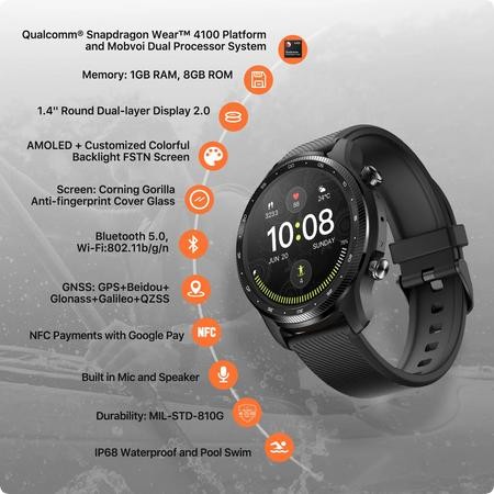Second Smart watch Amazfit xiaomi honor ticwatch redmi watch bekas