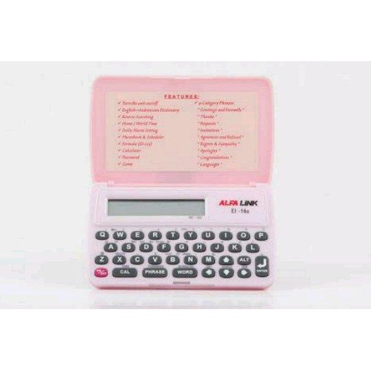 

ALFALINK 16S KALKULATOR CALCULATOR KAMUS BAHASA ENGLISH INGGRIS