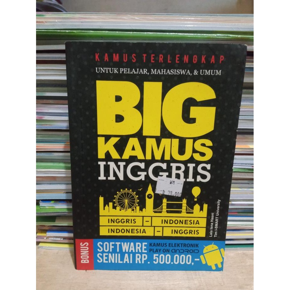 

BIG KAMUS INGGRIS INDOENSIA INDONESIA INGGRIS