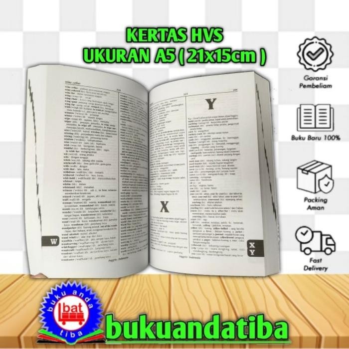 

KAMUS LENGKAP INGGRIS - INDONESIA/INDONESIA - INGGRIS - BILLY BERLIAN ALEXANDER, JR. - SERBA JAYA