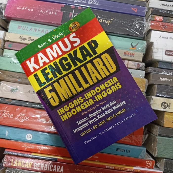 

KAMUS SAKU 5 MILIARD INGGRIS - INDONESIA INDONESIA - INGGRIS