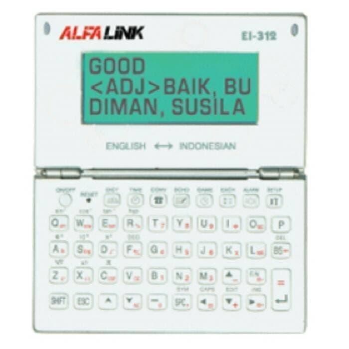 

ALFALINK EI 312 - KAMUS ELEKTRONIK, ELECTRONIC DICTIONARY 0 ULASAN