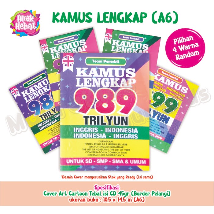 

KAMUS LENGKAP A6 INGGRIS INDONESIA BORDER PELANGI INDEK