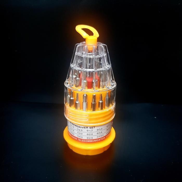 

OBENG SET MULTI 31 / 32 IN 1 SERBAGUNA HANDPHONE ELEKTRONIK LAPTOP