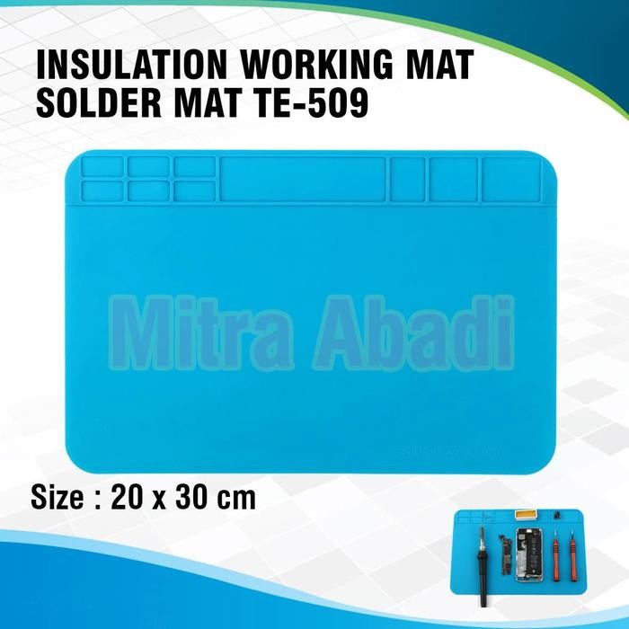

ALAS SOLDER / MATRAS SOLDER / SILICONE SOLDER MAT TE-509