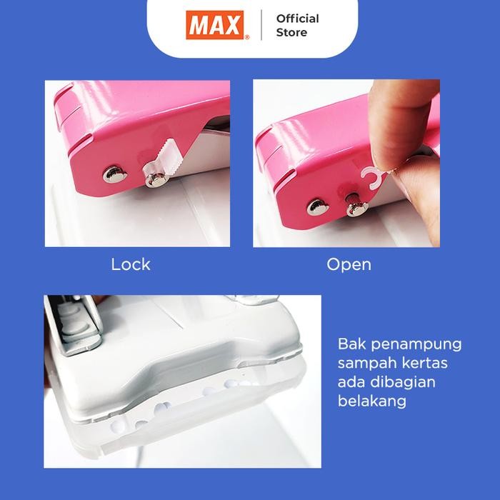 

Max Pembolong Kertas / Paper Punch Hingga 27 Lembar (F2Dn)