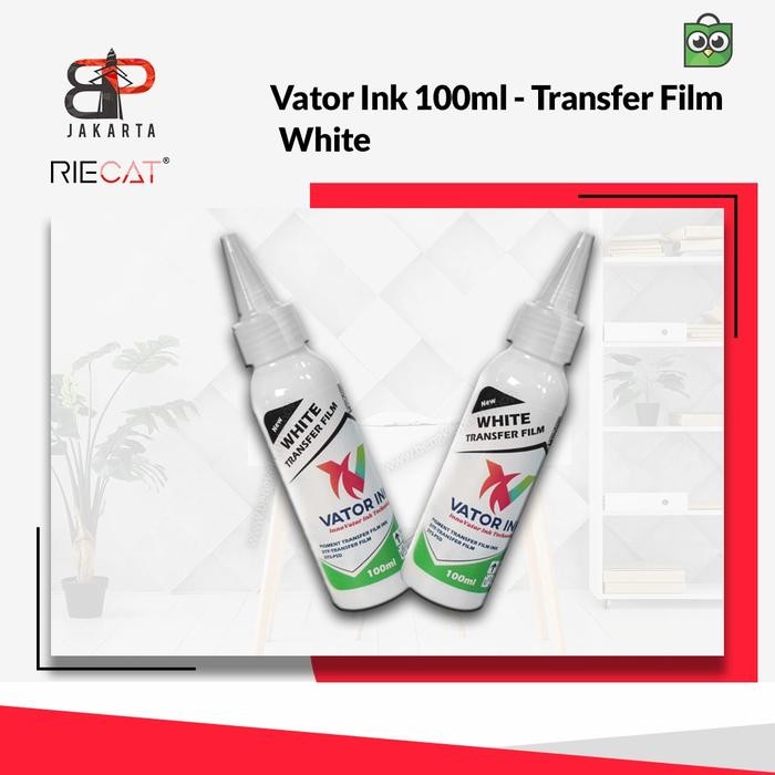 

Tinta DTF VATOR Premium Quality Sablon DTF Hasil Pekat White - 100ml