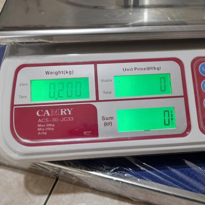 TIMBANGAN DIGITAL CAMRY 30 KG