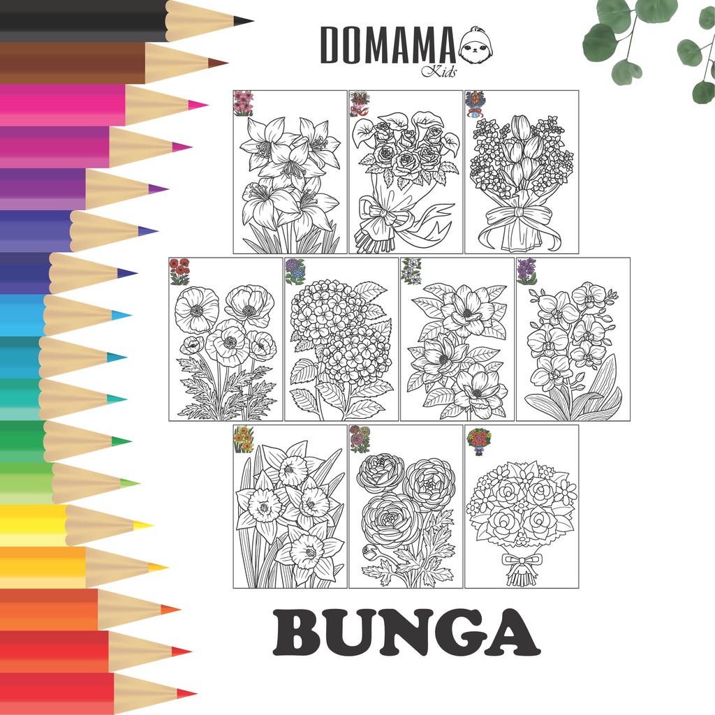 

Gambar Bunga : Gambar Mewarnai untuk Anak TK dan PAUD