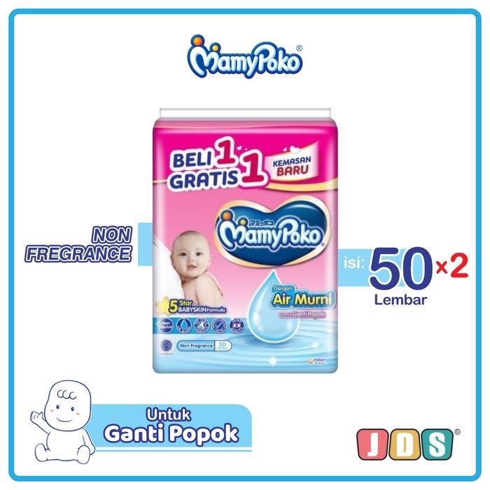 MAMYPOKO Tissue Basah Air Murni