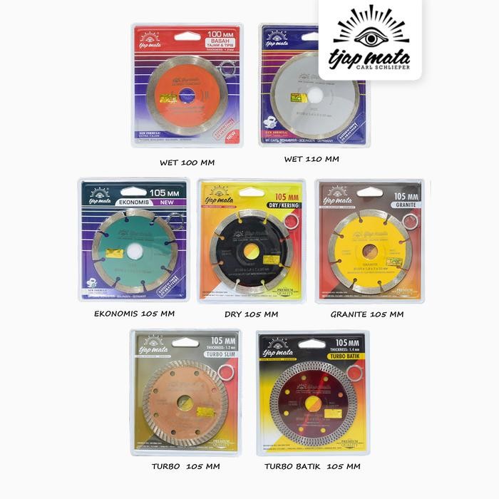 TERBARU TJAP MATA / CAP MATA DIAMOND WHEEL / MATA POTONG GRANIT / KERAMIK TERMURAH