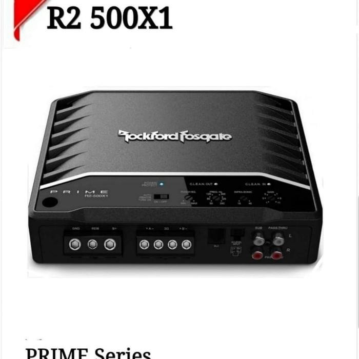 POWER ROCKFORD R2 500X1 - POWER MONOBLOCK ROCKFORD PRIME R2 500.1