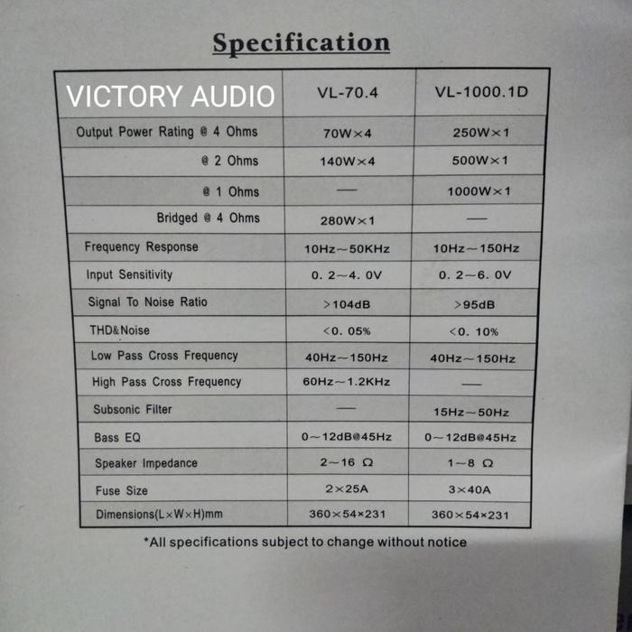 POWER MONOBLOCK VENOM ILLUMINATOR VL-1000.1D ORIGINAL BY VENOM AUDIO