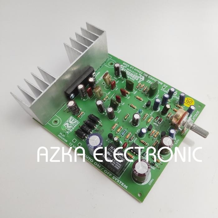 KIT POWER SUBWOOFER MOBIL BAZZOKA 12V DC