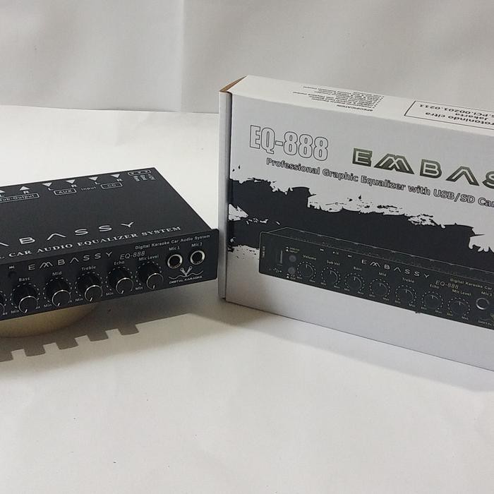 PRE AMP PARAMERIC MOBIL EMBASSY EQ-888