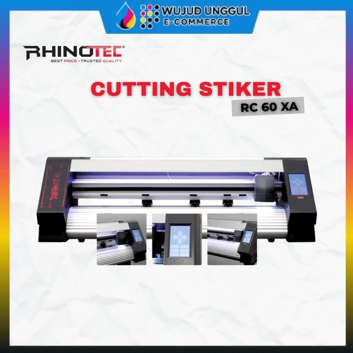 Promo Mesin Cutting Sticker Rhinotec Rc-60 Xa Terbaru Original Garansi 2 Th