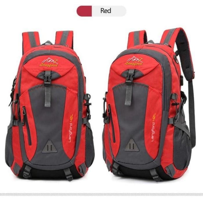 Tas ransel gunung 40 liter kekinian wateroof Pria