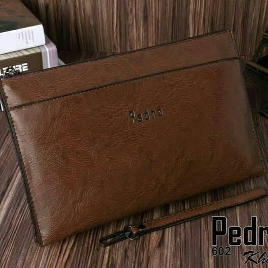 tas handbag pria Pedro clucht Ori