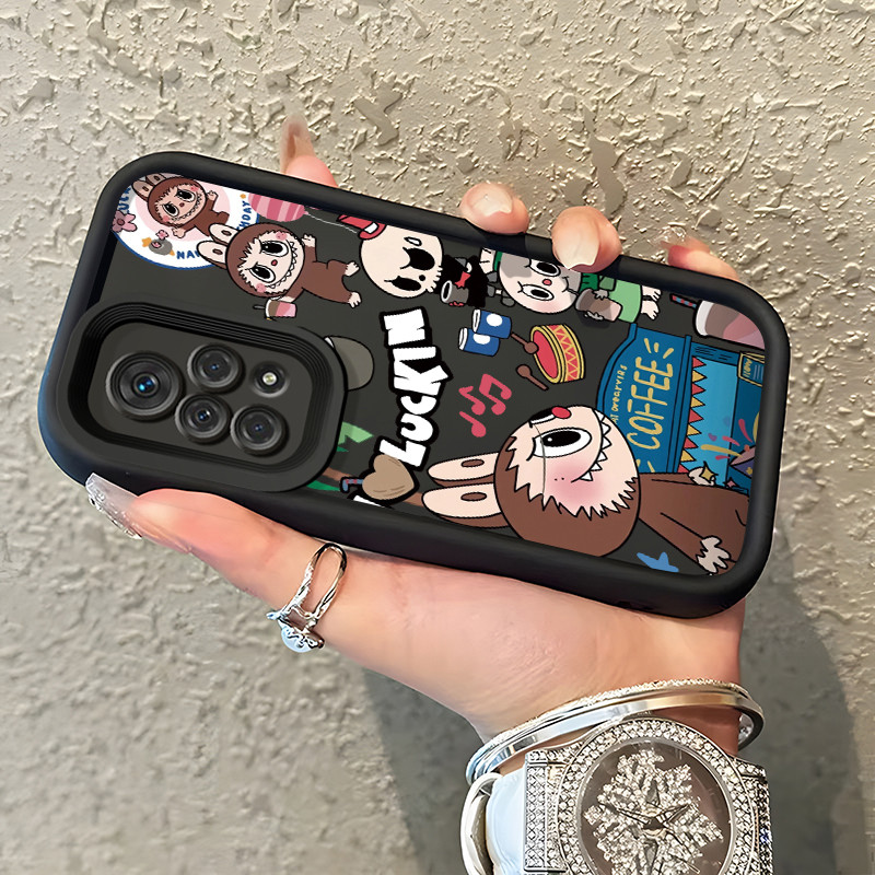 Casing Hp Xiaomi Redmi Note 11 Redmi Note 11s Redmi Note 11 Pro 5G Case Casing kartun lucu pola HP K