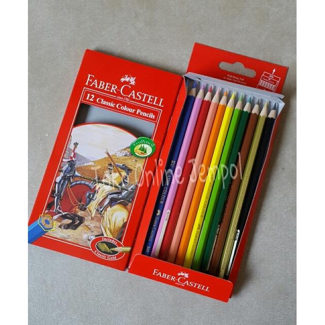 

SARI Atk0082Fc 12 Warna Classic Colour Pensil Warna 115852 Faber Castell Tk