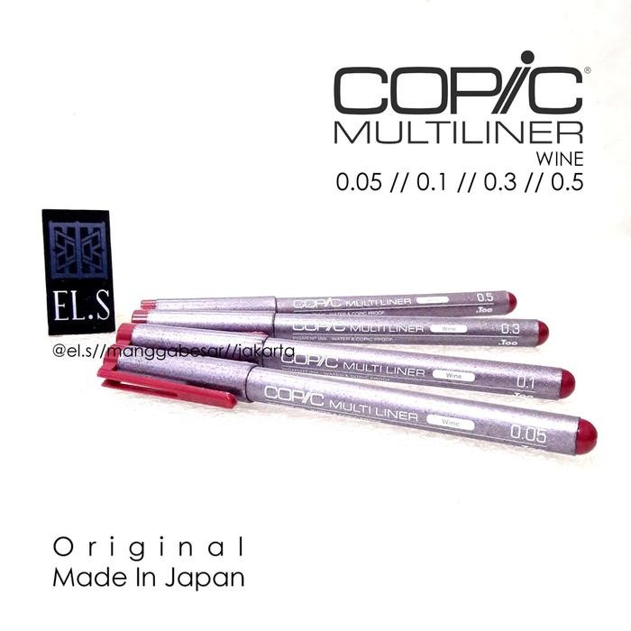 

SARI Copic Multiliner Wine