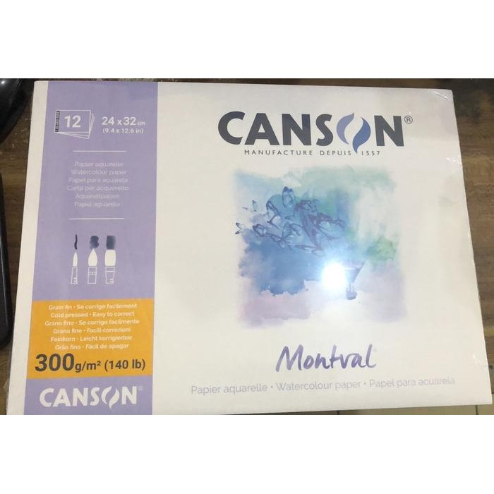 

SARI Canson Montval Aquarelle A4