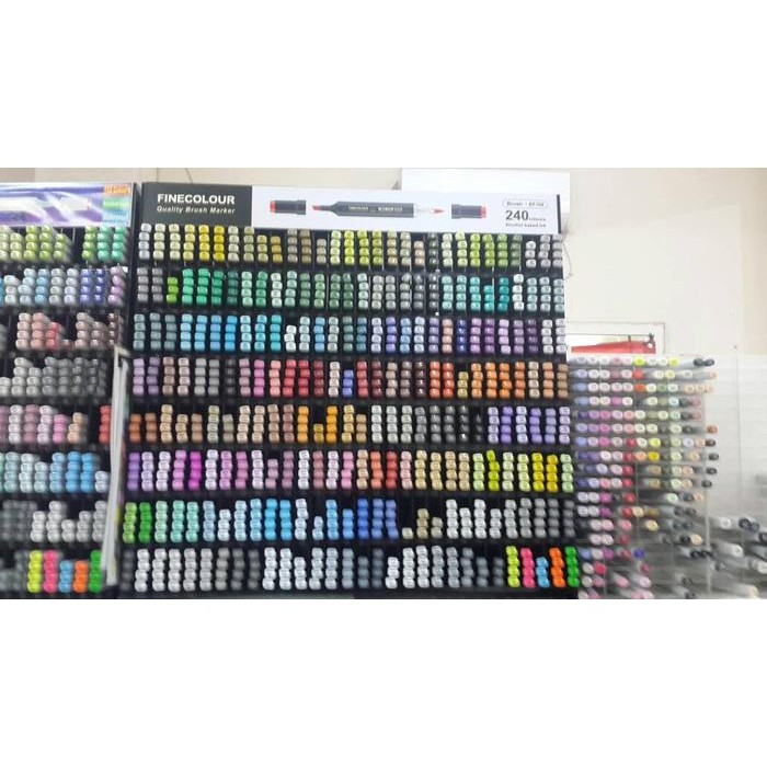 

SARI Finecolor Brush Marker (Ujung Kuas)