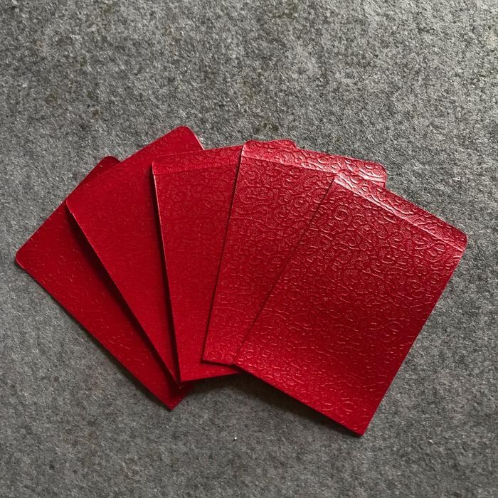 

SARI Amplop Merah Polos Isi 10 / Angpao Merah Polos Isi 10 / Angpau Merah Polos Isi 10 (