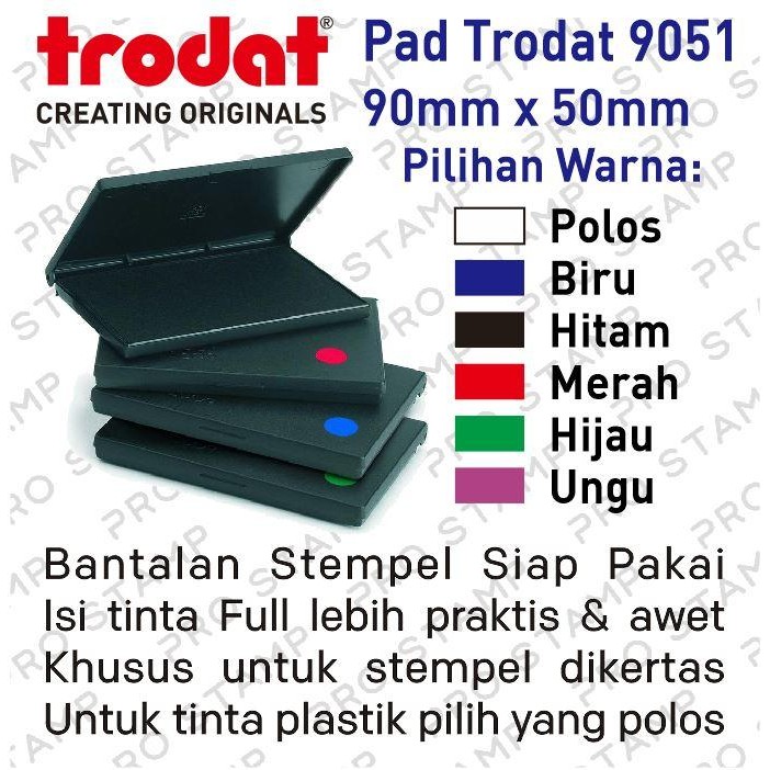 

SARI Bak / Bantalan Stempel Trodat 9051