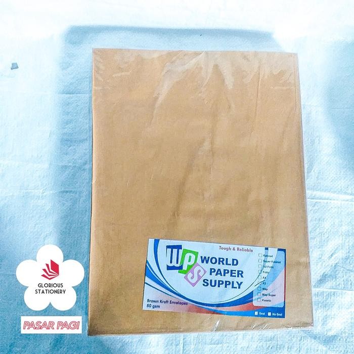 

5WUM Amplop Coklat Polos A3 (33 X 42.5Cm) - Wps