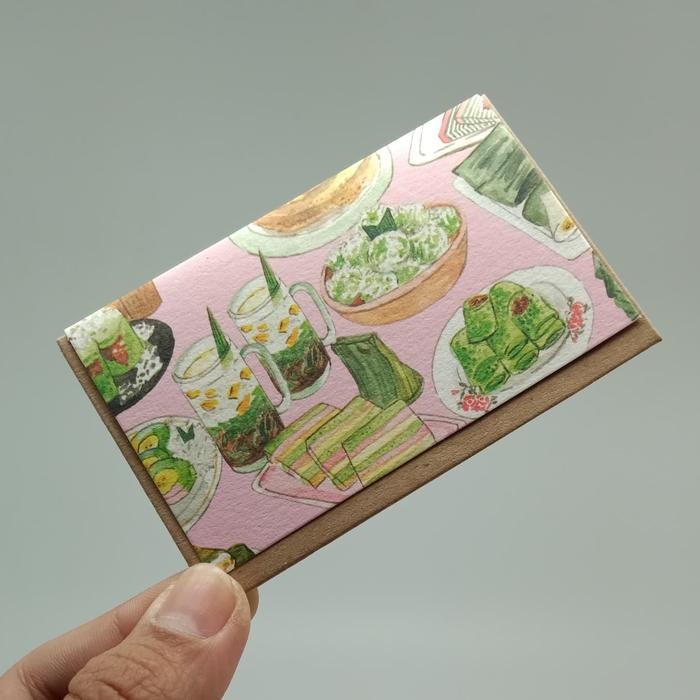 

SARI Kartu Ucapan Mini Jajan Pasar Kamalika Artprints