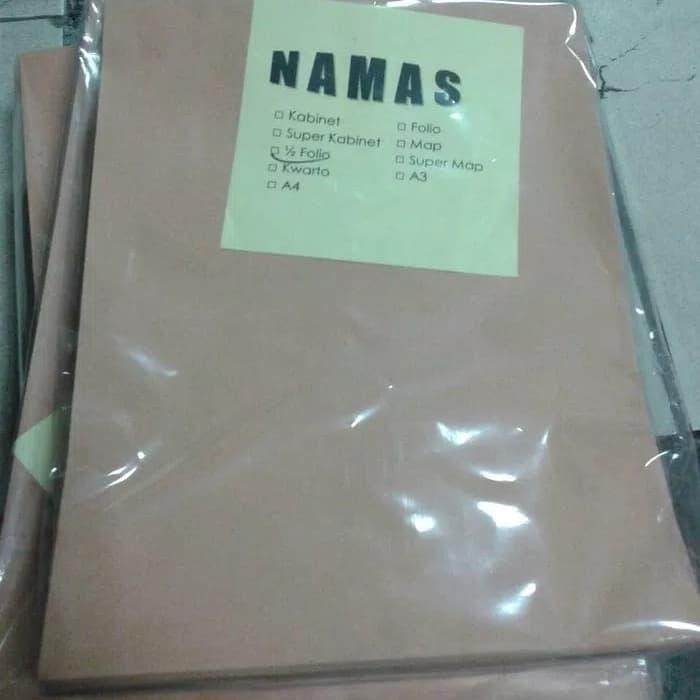 

5WUM Amplop Coklat 1/2 Setengah Folio Polos Namas / Tricom