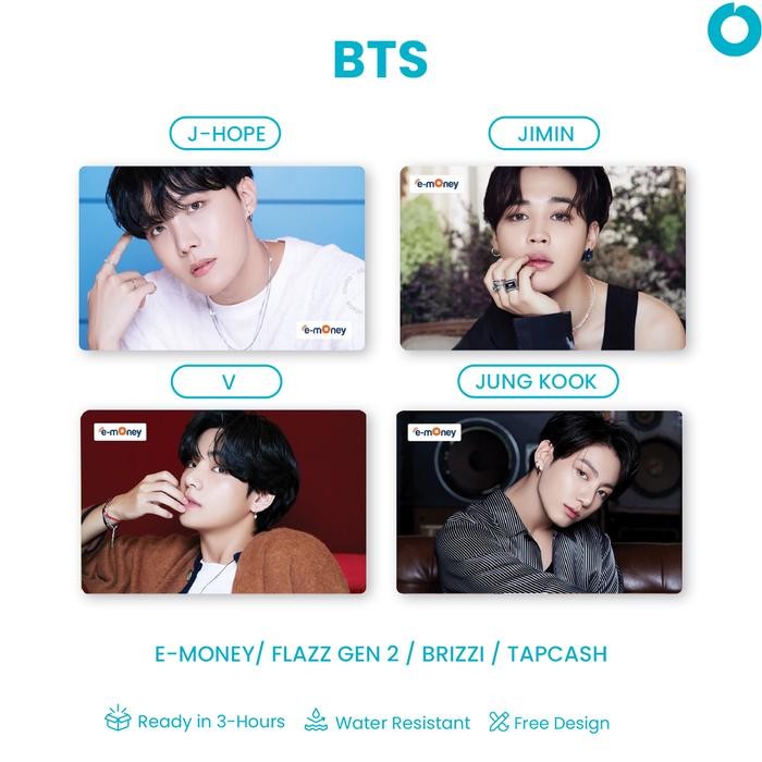 

SARI Kartu E-Money Mandiri Bts Be Kartu Emoney Etoll Bts Kpop Bangtan