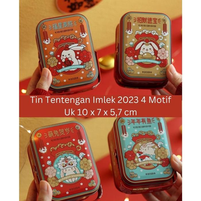 

5WUM Promo Imlek!!!!! Tin Tentengan Imlek 2023 4 Motif