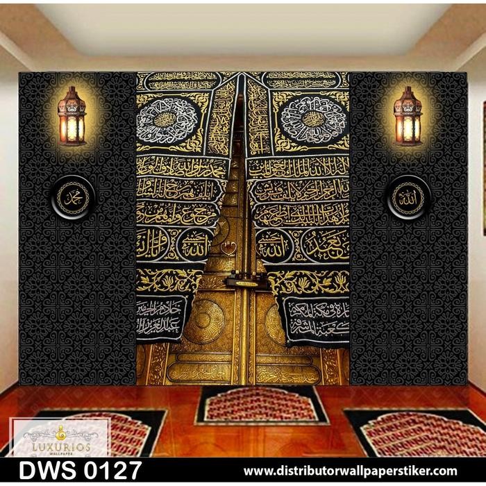 WALLPAPER 3D WALLPAPER CUSTOM WALLPAPER DINDING PINTU KABAH