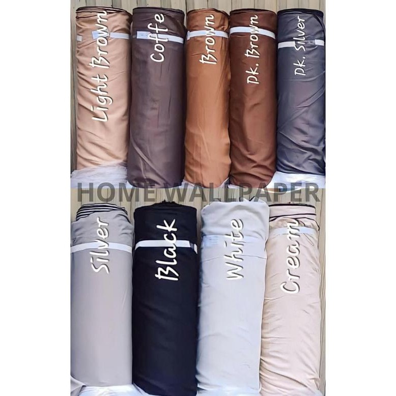 Bahan Kain Gorden Meteran Blackout 80% (Import)