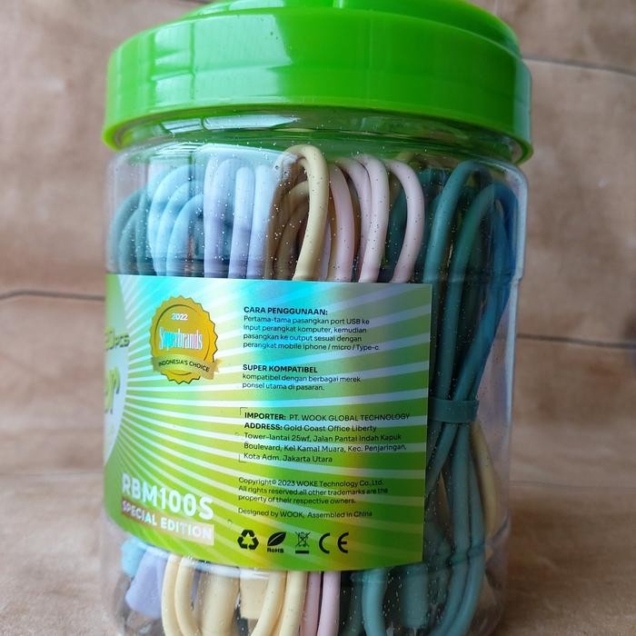 

Robot Rbm100S New !! 1 Toples Isi 20 Pcs Special Edition Warna Macaron