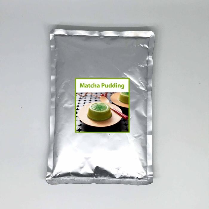 

Matcha Pudding Powder. Asli Taiwan. Kualitas Bagus. (Puding Green Tea)