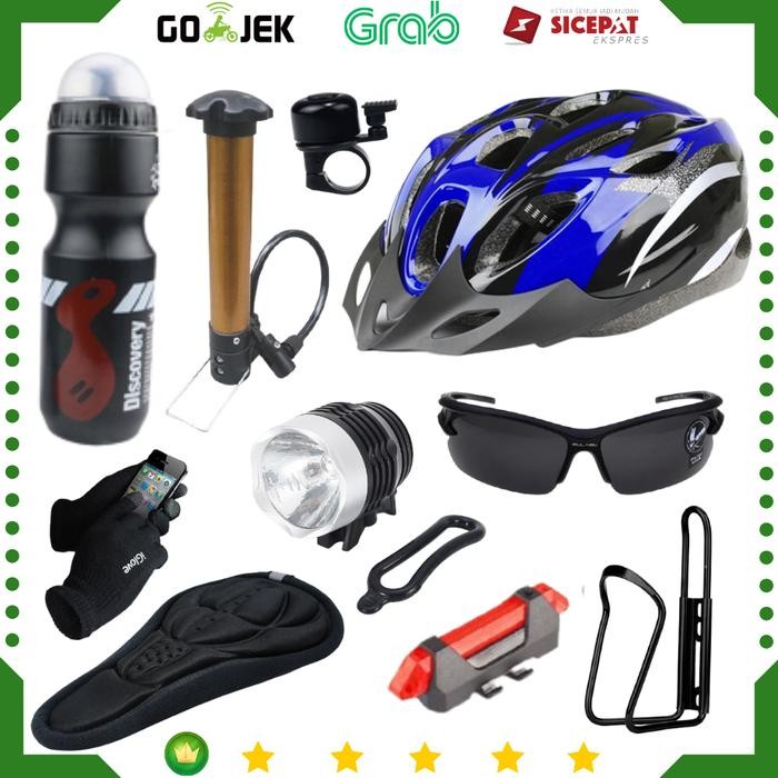 Paket Helm Sepeda 10 Item