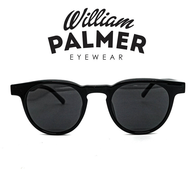 William Palmer Kacamata Pria Wanita Sunglass 72315 C9 Black