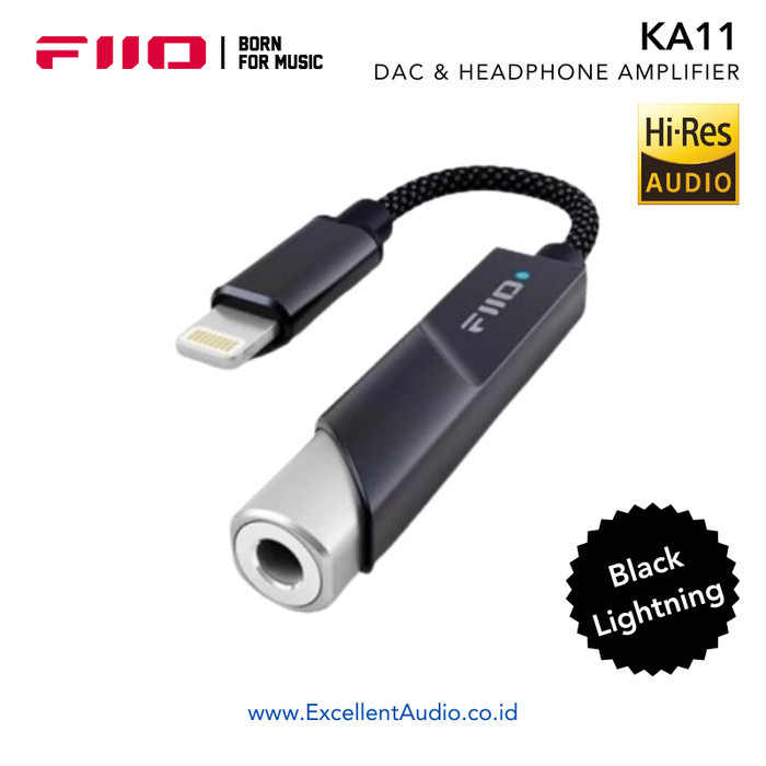 DAC FIIO KA11 / KA-11 / KA 11 MINIATURE DAC & HEADPHONE AMP IN ADAPTER