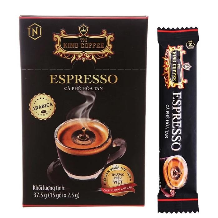 

King Coffee ESPRESSO ISI 1 BOX 15 PCS Kopi Instant