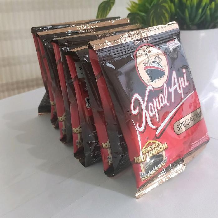 

Kopi Kapal api special mix 1 Renceng 10 PCS Coffee instan gula Robusta bubuk