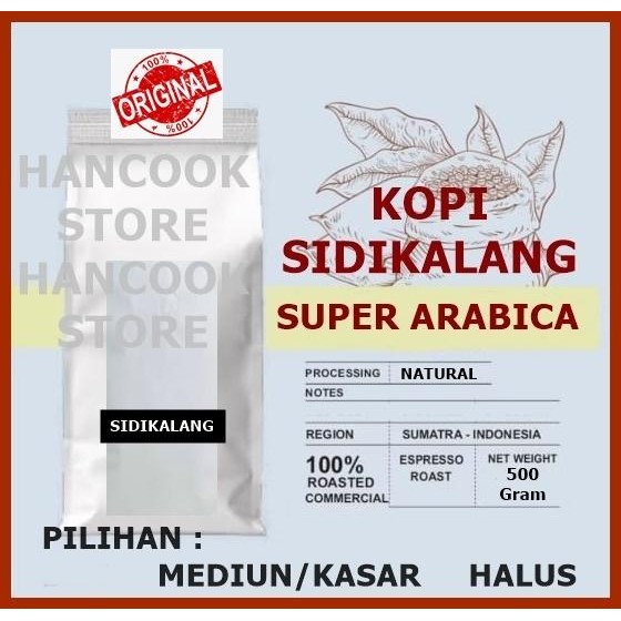 

KOPI SIDIKALANG ARABIKA 100% ORIGINAL 500 gram