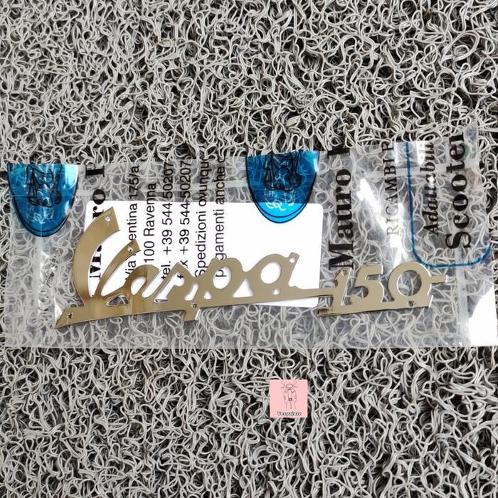 Emblem Vespa 150 Mauro Pascoli Italy Utk Vespa VBB