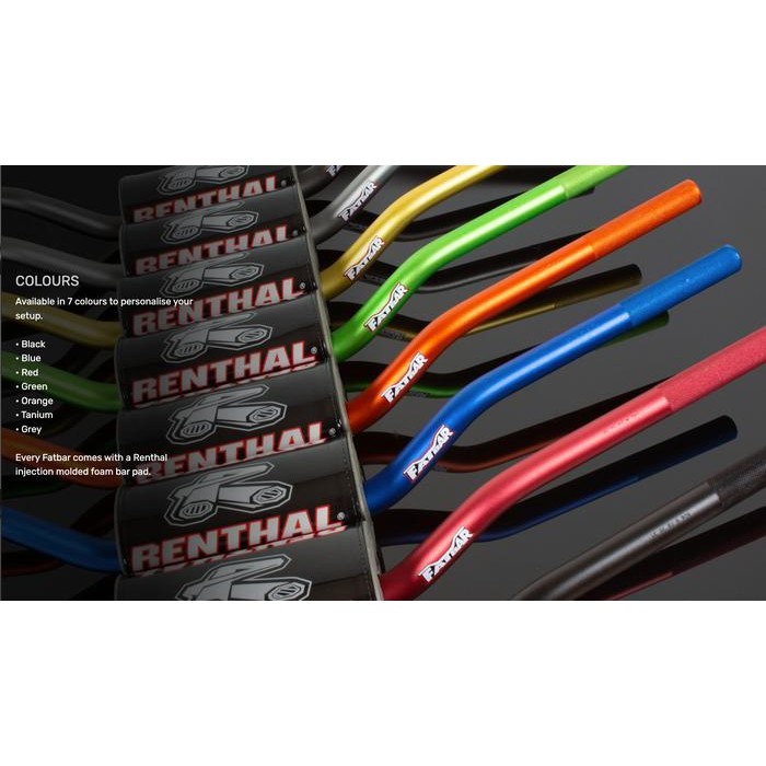 Handlebar Renthal Fatbar ORIGINAL / Stang Motor Off road Renthal