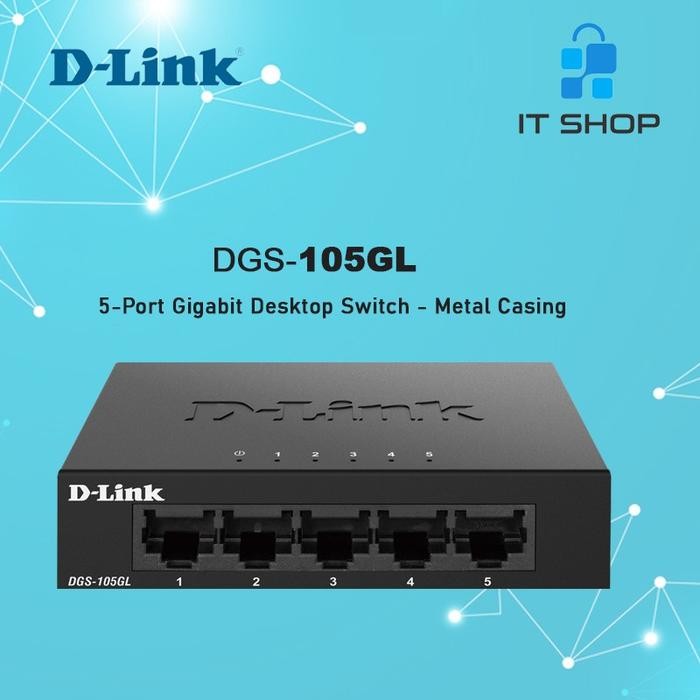 D-Link Switch Hub DGS-105GL HappyShoping
