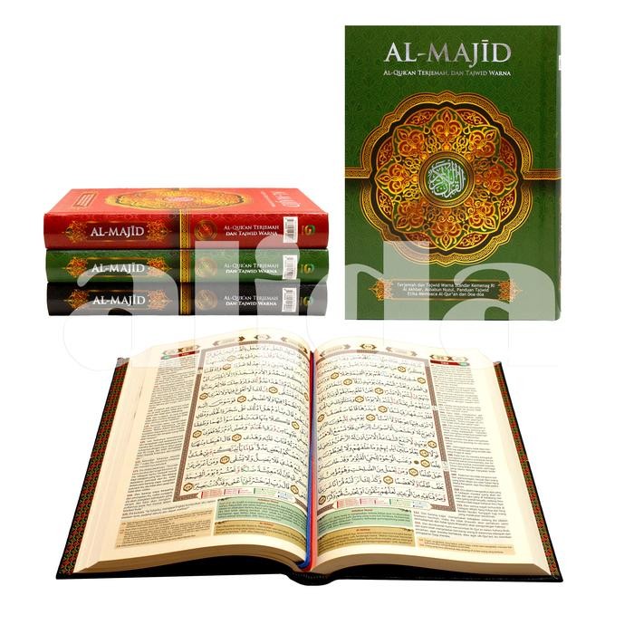 Best Seller Alquran Tajwid Terjemah Al-Majid Uk A5 Al-Quran Terjemahan Almajid Beras Alfath